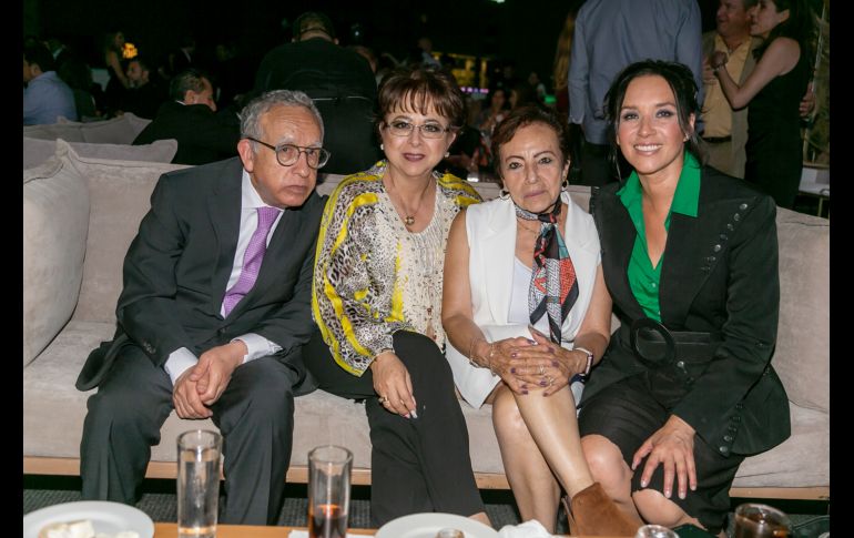 Javier Cuellar, Lorena de Cuellar, Blanca Estela Aguirre y Karla Iberia Sánchez. GENTE BIEN JALISCO/Jorge Soltero