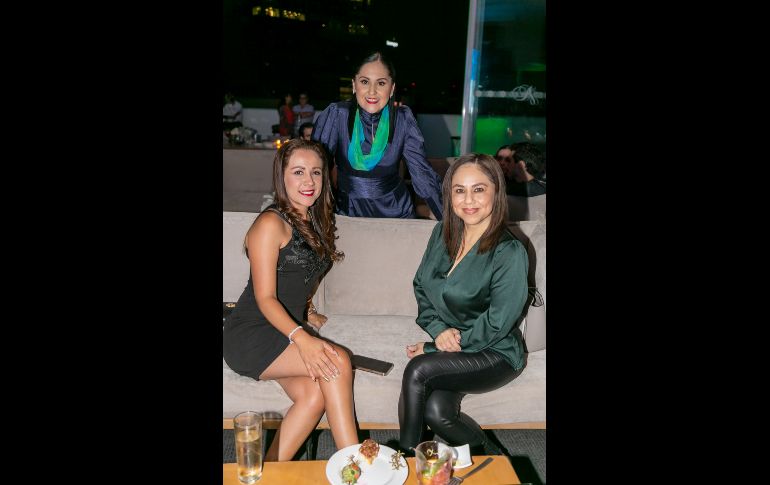 Elizabeth Niño, María Torres y Guadalupe Gutiérrez. GENTE BIEN JALISCO/Jorge Soltero