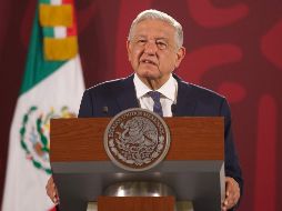 Durante la “mañanera” de este miércoles, López Obrador señala que el nuevo titular de la UIF no le informa porque tiene “otro estilo”. SUN / G. Espinosa