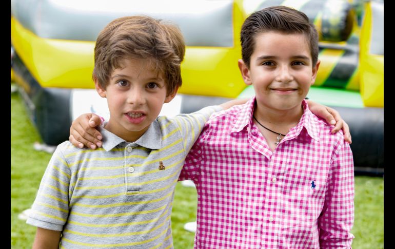 Alejandro de Anda y Emiliano Martín del Campo. GENTE BIEN JALISCO/Claudio Jimeno