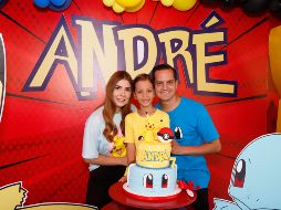 Johanna Martínez, André y Ernesto Guzmán. GENTE BIEN JALISCO/Claudio Jimeno