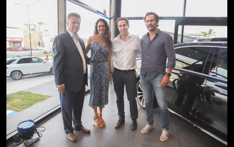 Óscar Martín del Campo, Ana María Martín del Campo, Alejandro García Rulfo y Alejandro Jiménez. GENTE BIEN JALISCO/Antonio Martínez