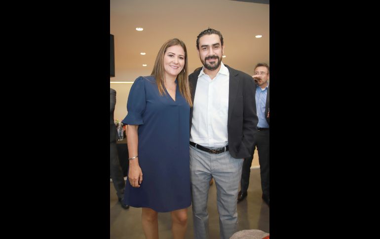 Yasmin Márquez y Luis Eguiarte. GENTE BIEN JALISCO/Antonio Martínez