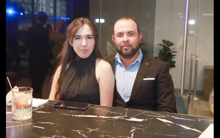 Lucero Covarrubias y Gabriel Esqueda. GENTE BIEN JALISCO/Antonio Martínez