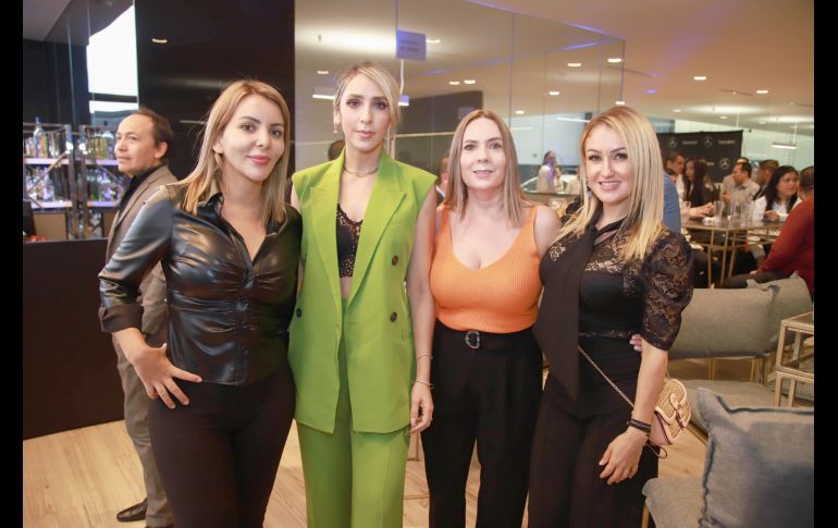 Mara Chávez, Paula González, Cleo Andrade y Adriana Colmenero. GENTE BIEN JALISCO/Antonio Martínez
