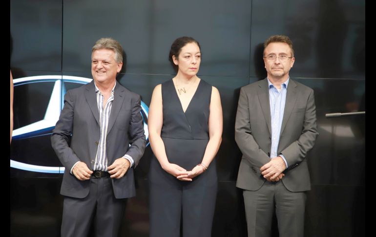 Carlos Martín del Campo, Mónica Villela y Jaime Cohen. GENTE BIEN JALISCO/Antonio Martínez