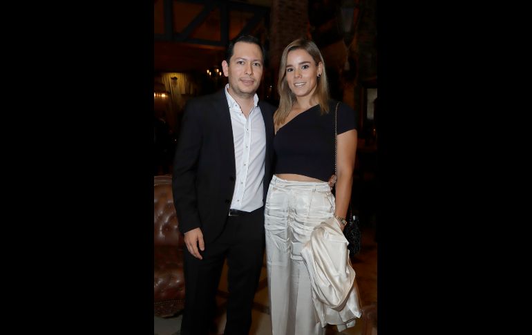 Ricardo León y Estefanía Martínez. GENTE BIEN JALISCO/Claudio Jimeno