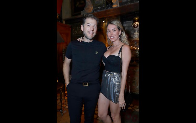 Guillermo Salles y Ericka Nieto. GENTE BIEN JALISCO/Claudio Jimeno