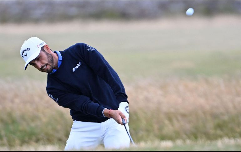 Con un recorrido de 71 golpes, el “Turco” está en el lugar 35 del torneo. AFP/A. Buchanan