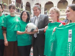 Juan Pablo Etchegaray, Andréa Blanco, Olimpia Cabral, Juan José Frangie, Eliza Al-Laham y Vanessa Pérez. GENTE BIEN JALSCO/Antonio Martínez
