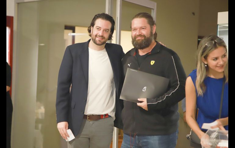 José Antonio Amutio y Luis Fernando Navarro. GENTE BIEN JALISCO/Antonio Martínez