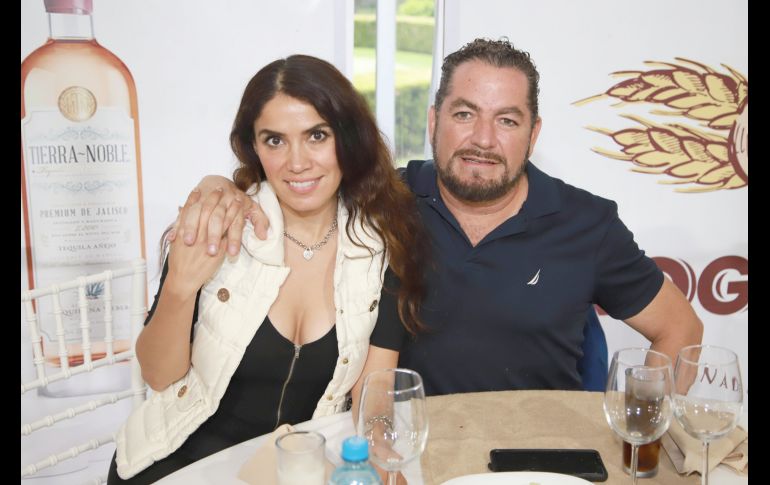 Jazmín Castellanos y  Aroldo Dallamico. GENTE BIEN JALISCO/Antonio Martínez