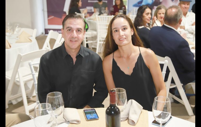 Jaime Gómez y Mónica López. GENTE BIEN JALISCO/Antonio Martínez