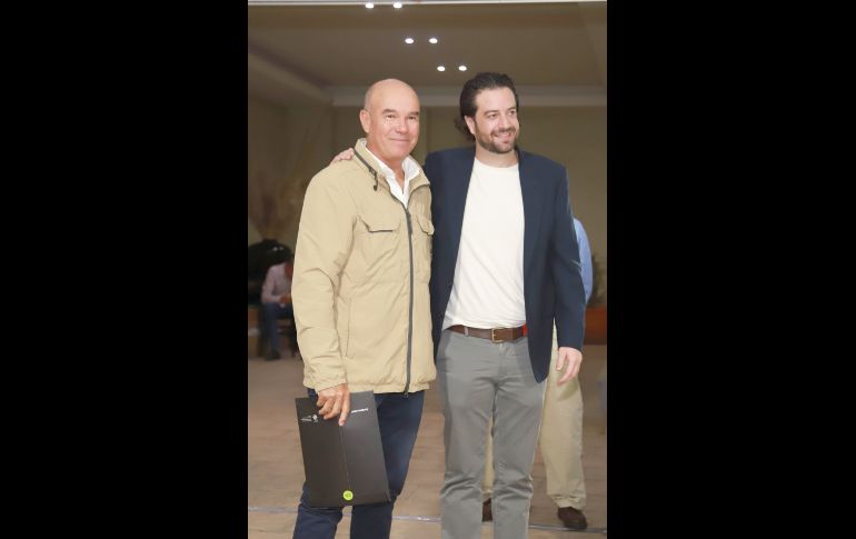 Javier Orozco y José Antonio Amutio. GENTE BIEN JALISCO/Antonio Martínez
