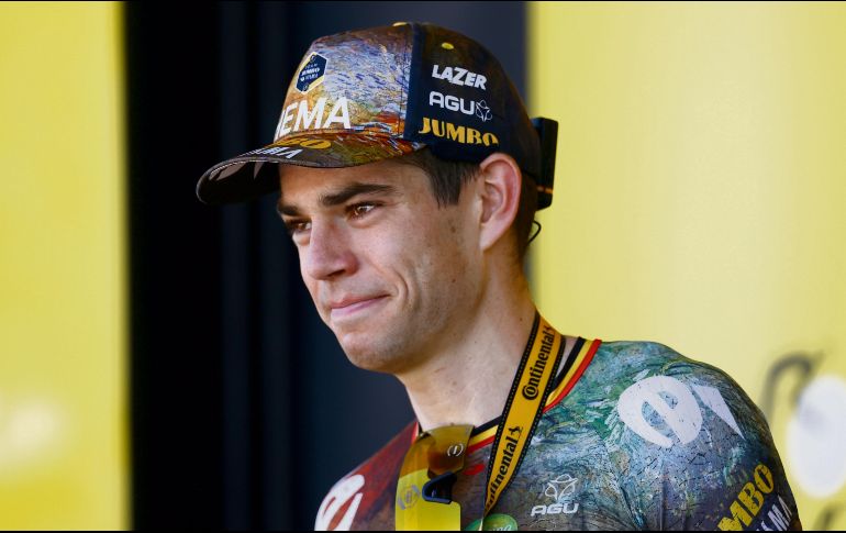 Wout van Aert. El ciclista belga tuvo una actuación destacada en una de las etapas finales. EFE/G. Horcajuelo