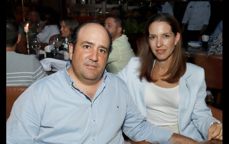 Javier Gómez Ibarra y Mayté González. GENTE BIEN JALISCO/Claudio Jimeno