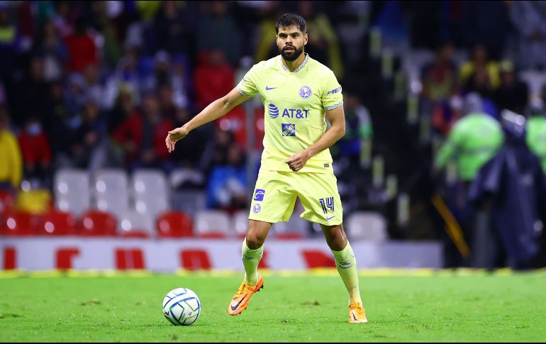 Araujo ha alienado como titular en cinco de los seis partidos de las Águilas en el torneo Apertura 2022, en el que el América ocupa la posición 15 de 18 en la clasificación. IMAGO7