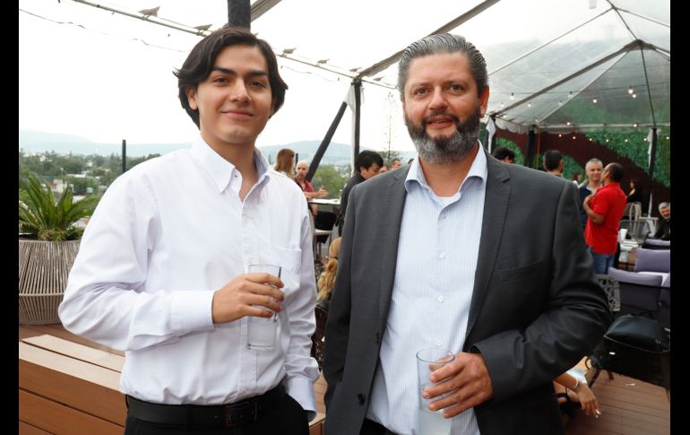 Fabián Martínez y Guillermo Sánchez. GENTE BIEN JALISCO/Claudio Jimeno