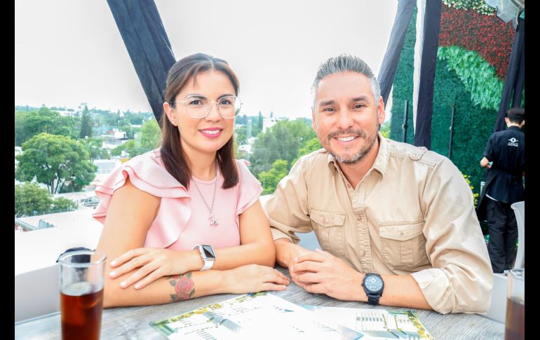 Gabriela Sánchez y Alan Valle. GENTE BIEN JALISCO/Claudio Jimeno