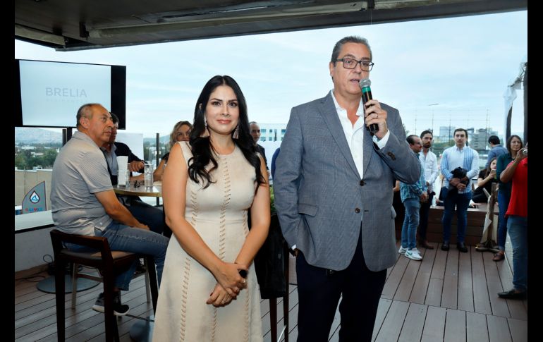 Claudia Elizalde y Jorge Bedrán. GENTE BIEN JALISCO/Claudio Jimeno