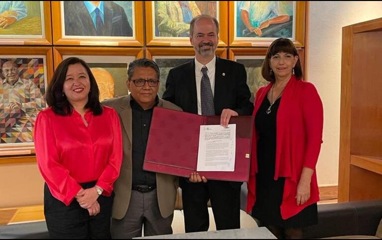 Juan Villoro engalanó el evento. ESPECIAL/Secretaría de Cultura