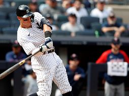 El más cercano perseguidor de Judge en el liderato de cuadrangulares está a 18 de distancia. AP/N. Murray