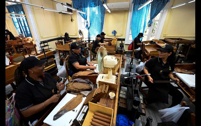 En las instalaciones de El Laguito nació Cohiba, la marca más exquisita del tabaco cubano. AFP/Y. Lage