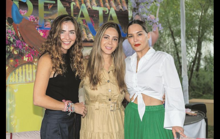 Daniella Sánchez, Pau Briseño y Angie Escamilla. GENTE BIEN JALISCO/Jorge Soltero