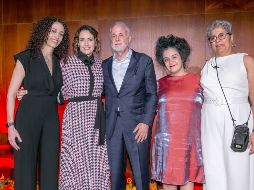 Daniela Yoffe, Alondra de la Parra, Raúl Padilla, Gabriela Muñoz “Chula The Clown” y María Luisa Melendrez. GENTE BIEN JALISCO/Jorge Soltero