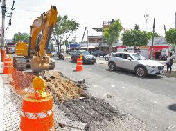 La primera etapa contempla trabajos desde la glorieta de Loma Dorada hasta la calle Chulavista. EL INFORMADOR/A. Camacho