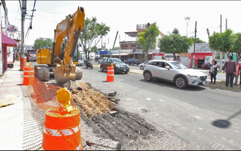 La primera etapa contempla trabajos desde la glorieta de Loma Dorada hasta la calle Chulavista. EL INFORMADOR/A. Camacho