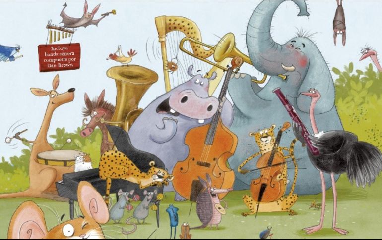 “La sinfonía de los animales” de Dan Brown. ESPECIAL/EDITORIAL BAOBAB.