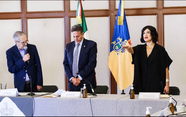 Patricia Martínez Barba asume como nueva directora general del Impelan. TWITTER/GobiernoJalisco