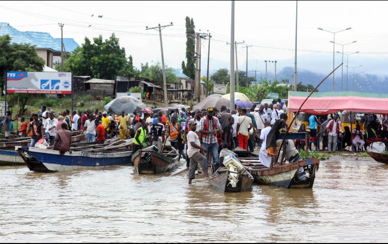 Lokoja, la capital estatal, está ubicada en la confluencia de los dos mayores ríos de Nigeria, Niger y Benue, y los caminos cercanos a las riberas son más propensos a inundaciones. AP/ F. Campbell