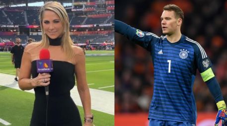 Inés Sainz reveló que la peor experiencia con un deportista ha sido sin lugar a dudas con Manuel Neuer. ESPECIAL
