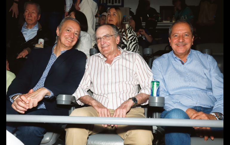 Francisco Martínez, Alejandro Gómez y Rodolfo González. GENTE BIEN JALISCO/ Claudio Jimeno