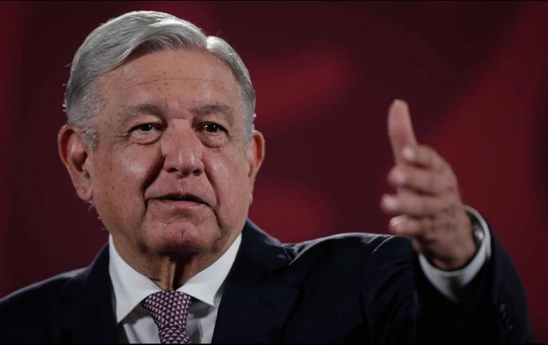 López Obrador resalta que las cinco plantas solares tienen que estar cerca de los parques industriales del fronterizo estado de Sonora. SUN / D. Sánchez