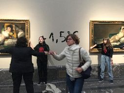 La policía arrestó a los activistas. AFP/Extinction Rebellion