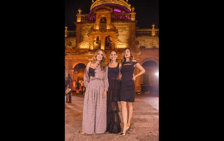 Vero Delgadillo, Jessica Manzano y Mafer Hernández. GENTE BIEN JALISCO/ Guillermina Fernández