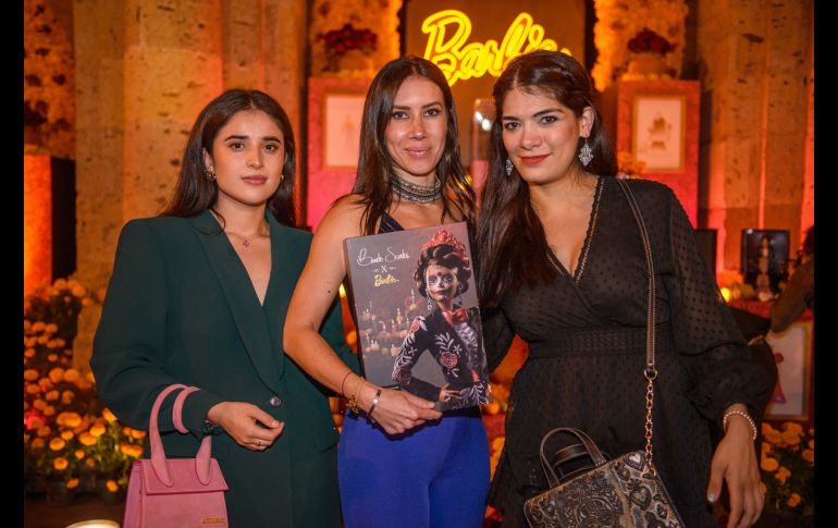 Mayra Mina, Gabriela Pavón y Ángela del Castillo. GENTE BIEN JALISCO/ Guillermina Fernández