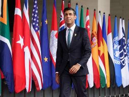 Rishi Sunak hizo el anuncio de las nuevas embarcaciones para el Reino Unido a su llegada a la G20. AP
