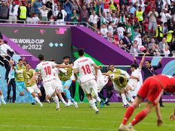 Este viernes, Irán sorprendió a Gales después de haber debutado con una escandalosa goleada por parte de Inglaterra. AP / P. Golovkin