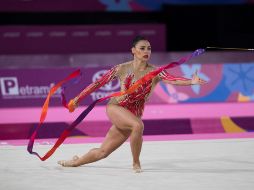 Múltiple medallista en Juegos Panamericanos, Rut Castillo cumplió el sueño de estar en unos Olímpicos en Tokio. EFE/Archivo