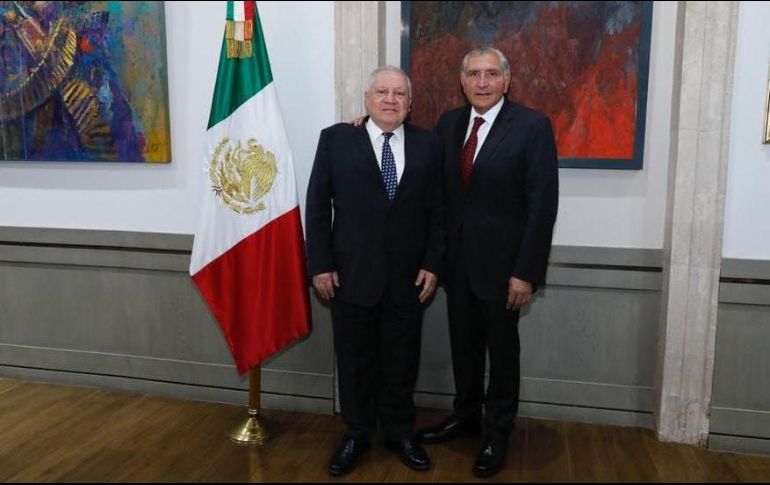 Rafael Marín Mollinedo sustituirá a Horacio Duarte, quien renunció en octubre pasado a Aduanas. TWITTER/@GobiernoMX