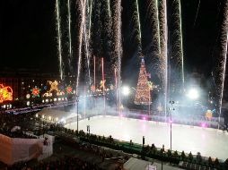 La jefa de gobierno, Claudia Sheinbaum, adelanta que el 17 de diciembre iniciarán las celebraciones navideñas del Zócalo de Ciudad de México. NTX/G. Duran