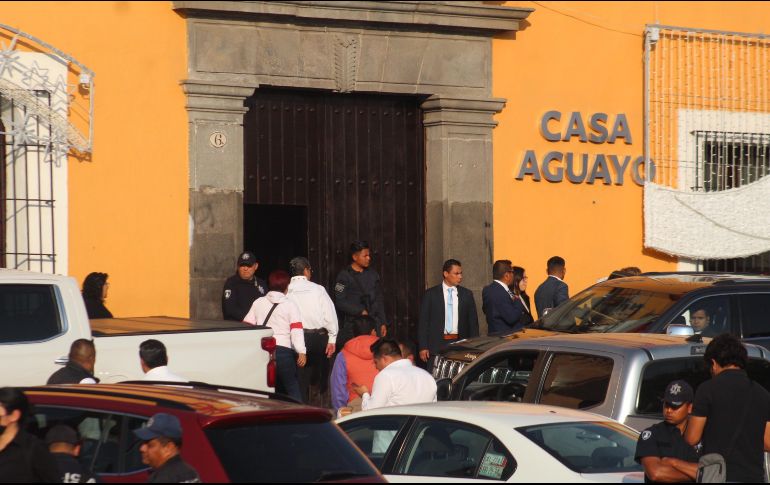 Después de las exequias en Casa Aguayo, la cual será abierta al público a partir de las 13:00 horas, los restos de Miguel Barbosa serán trasladados a la ciudad de Tehuacán, Puebla. SUN / EELG
