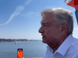 Fue en Twitter en donde López Obrador compartió el video en el Ferri que llevará a los turistas a las Islas Marías. ESPECIAL