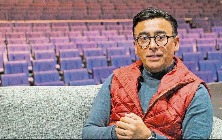 El conductor, productor y actor recientemente estrenó “Reyes contra Santa”, en Prime Video. EL INFORMADOR/ A. Navarro