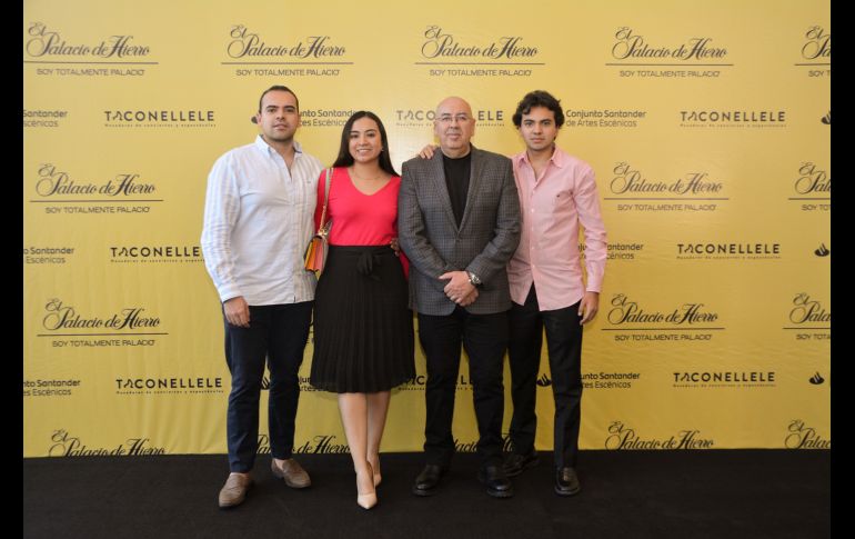 Aarón Miranda, Analí Carrillo, Jorge Miranda, Ander Miranda. GENTE BIEN JALISCO/Christian Pérez