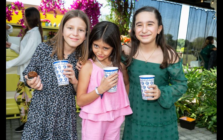 Ella Schmidt, Martina Solís Apodaca y Marianna Casillas. GENTE BIEN JALISCO/Jorge Soltero